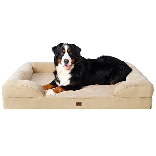 EHEYCIGA Orthopedic XXL Dog Bed, Waterproof Washable XL Big Pet Bed 48"