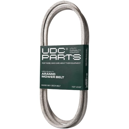 UDC Parts 592951801 Deck Belt Replacement for Husqvarna 54 Inch, 0.53"x152"