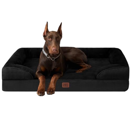 EHEYCIGA Orthopedic XXL Dog Bed, Waterproof Washable XL Big Pet Bed 48"