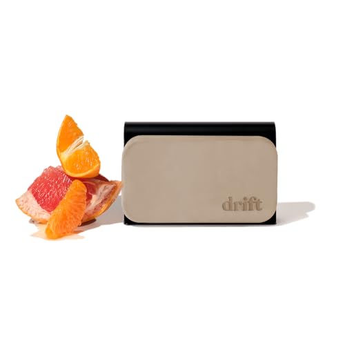 Drift Car Air Freshener - The Original Stone Air Freshener - Car Odor Eliminator - Long Lasting Scent - Metal Clip - Essentia