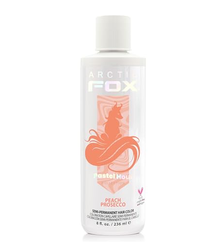 ARCTIC FOX Hair Dye - Semi Permanent Vegan Peach Prosecco - 8 fl oz
