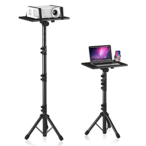 DECOSIS Projector Stand Tripod Laptop Stands Height Adjustable