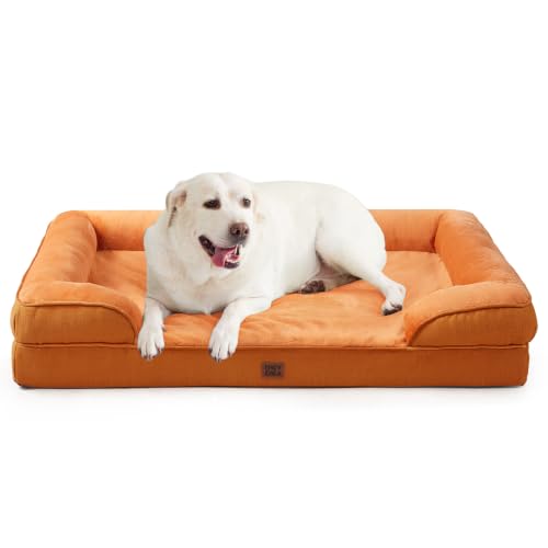 EHEYCIGA Orthopedic XXL Dog Bed, Waterproof Washable XL Big Pet Bed 46"