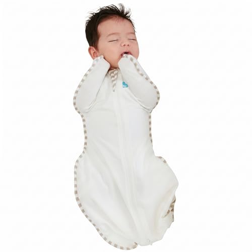 Love to Dream Organic Swaddle, Baby Sleep Sack, Swaddle Up Self-Soothing Swaddles for Newborns, Get Longer Sleep, Snug Fit He
