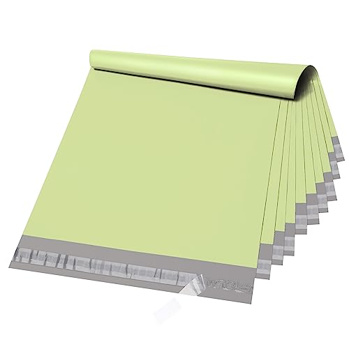 Metronic Poly Mailers 14.5X19 100PC, Strong Adhesive Shipping Bags for Clothing, Waterproof and Tear-Proof Shipping Envelopes