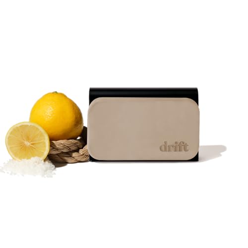 Drift Car Air Freshener - The Original Stone Air Freshener - Car Odor Eliminator - Long Lasting Scent - Metal Clip - Essentia