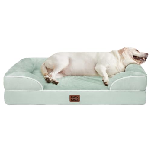 EHEYCIGA Orthopedic XXL Dog Bed, Waterproof Washable XL Big Pet Bed 46"