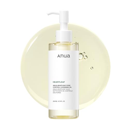 Anua Heartleaf Pore Control Cleansing Oil, Korean Skincare, 6.76 fl.oz