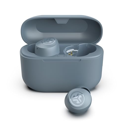 JLab Go Air Pop+ Earbuds, Dual Connect, EQ3 Sound, Slate