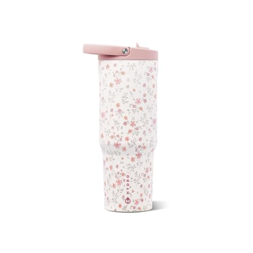 HydroJug Sport 32 oz Insulated Stainless Steel Water Bottle, Magnolia