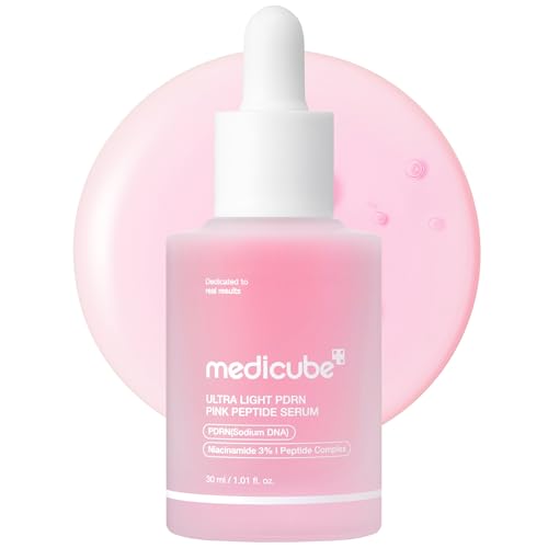 medicube PDRN Pink Peptide Serum with Salmon DNA 1.01 fl. Oz