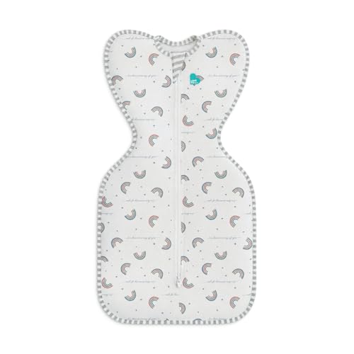 Love to Dream Swaddle Up Baby Sleep Sack | 1.0 TOG, 5-8.5lbs, Rainbow Dream