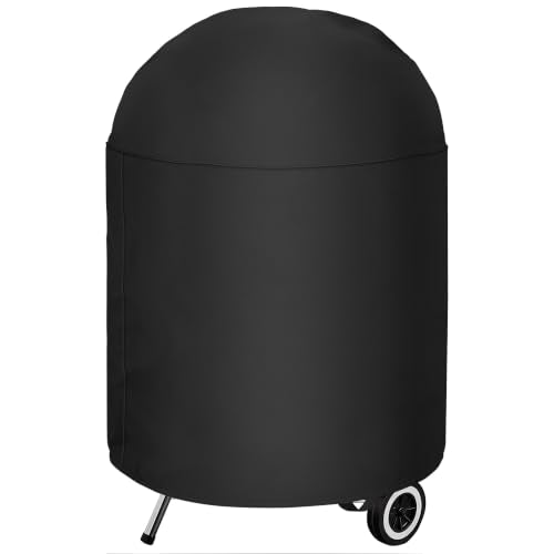 i COVER Round Grill Cover, Waterproof Kettle Grill Cover, 40" Dia x 34" H