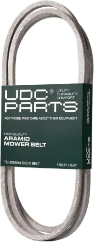 UDC Parts TCU35604 Deck Belt, 5/8" x 182.5" 60 Inch Replacement