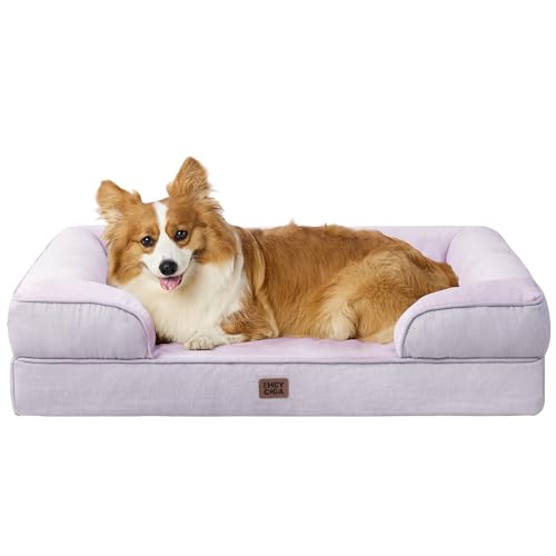 EHEYCIGA Orthopedic Dog Beds Large Sized Dog, Waterproof Washable Pet Bed