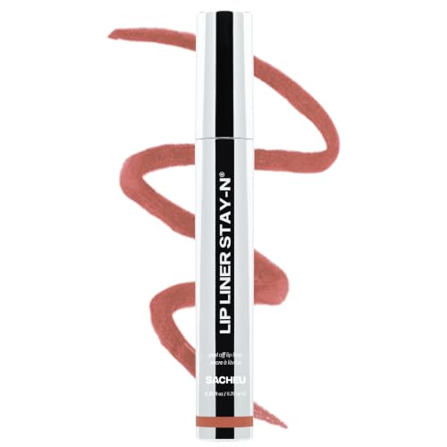 Sacheu Lip Liner STAY-N Peel Off Lip Stain Longwear p-INKED (Jumbo)