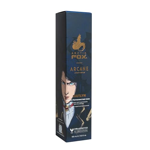 ARCTIC FOX Arcane Semi Permanent Hair Dye Caitlyn - Vegan Blue - 5.6 oz