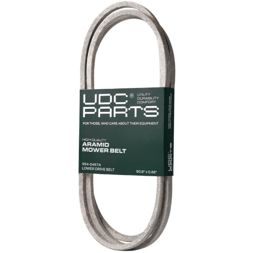 UDC Parts 954-0467A Lower Drive Belt Replacement for Cub Cadet, 90.8"x0.66"