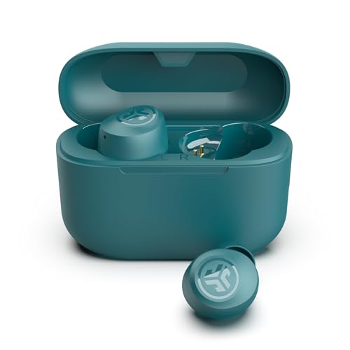 JLab Go Air Pop+ Earbuds, Dual Connect, EQ3 Sound, Teal