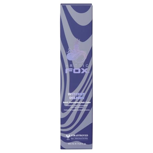 ARCTIC FOX Witches' Delight Purple Hair Dye - Semi-Permanent - 5.6 fl oz