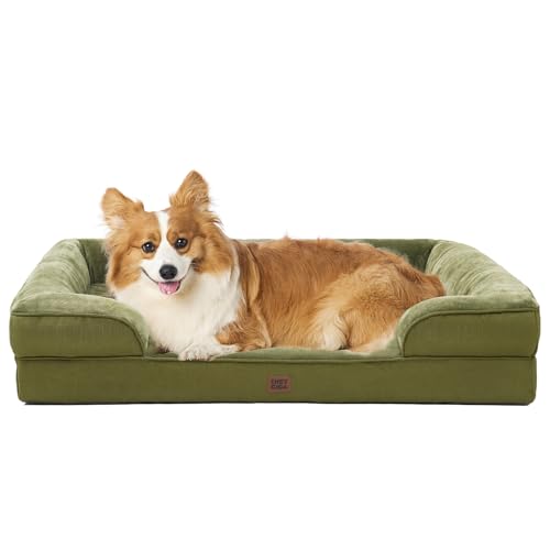 EHEYCIGA Orthopedic Dog Beds Large Sized Dog, Waterproof Washable Pet Bed