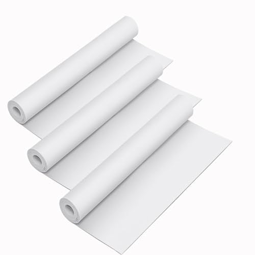 3-Pack 1mm Thick White Eva Foam Cosplay Sheets roll, 13.5" x 49" Premium eva Craft Foam for Cosplay Costume by MEARCOOH