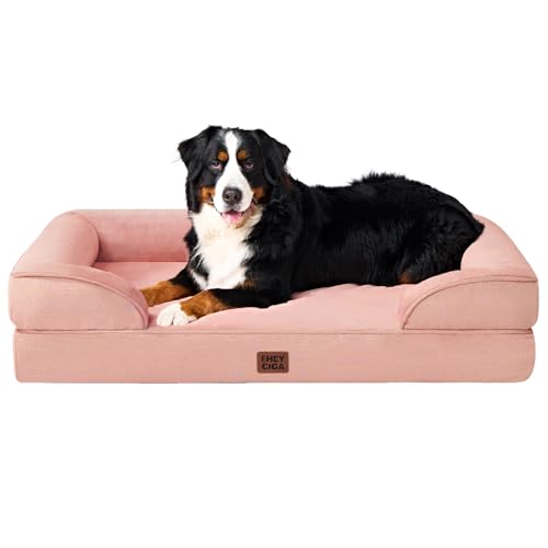 EHEYCIGA Orthopedic XXL Dog Bed, Waterproof Washable XL Big Pet Bed 48"