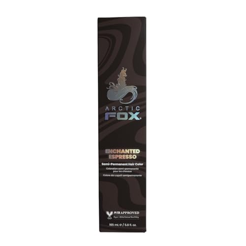 ARCTIC FOX Semi-Permanent Hair Dye Enchanted Espresso - Vegan - 5.6 fl oz