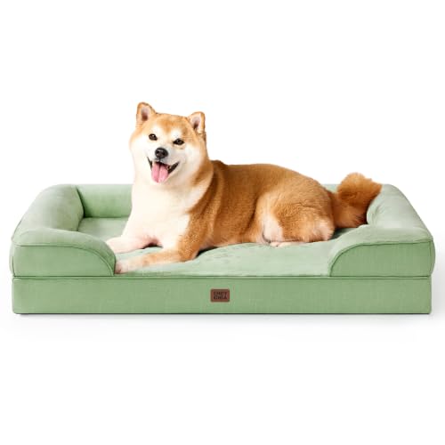 EHEYCIGA Orthopedic Dog Beds Large Sized Dog, Waterproof Washable Pet Bed