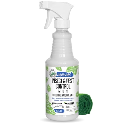 Mighty Mint Peppermint Oil Insect Repellent Spray, 16 oz
