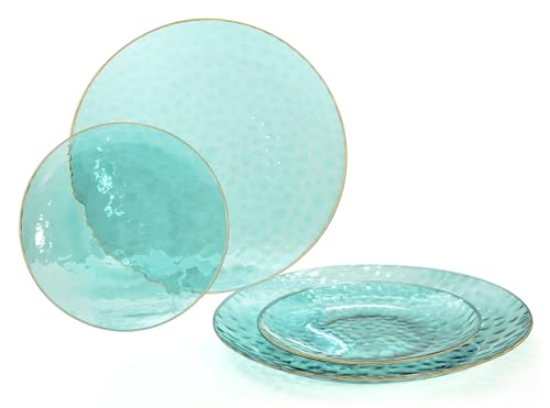 " OCCASIONS " 120 Plates Pack,(60 Guests) Heavyweight Premium Wedding Party Disposable Plastic Plates Set -60 x 10'' Dinner +