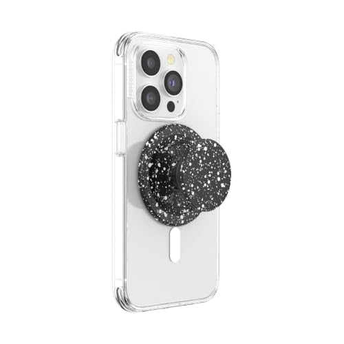 PopSockets Phone Grip for MagSafe Magnetic Holder- Black Speckle