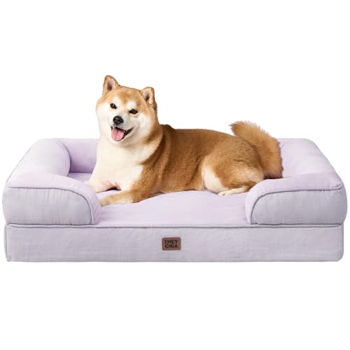 EHEYCIGA Orthopedic Dog Beds Large Sized Dog, Waterproof Washable Pet Bed