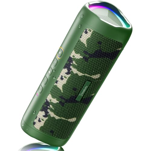 Bluetooth Speaker, 20W HD Sound, Portable Wireless, IPX5 Waterproof, Up to 24H Playtime, TWS Pairing, for Home/Party/Outdoor/