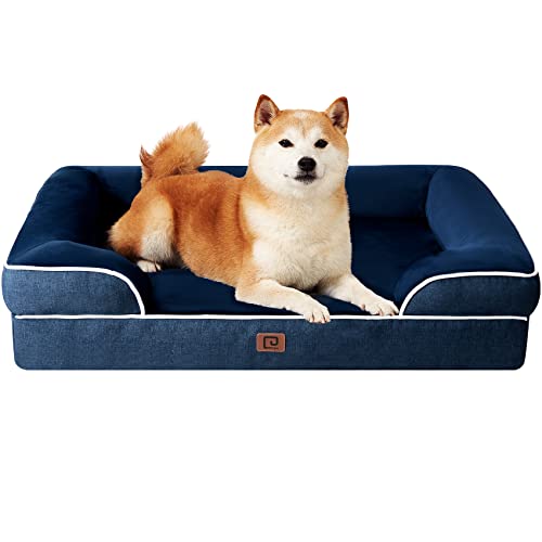 EHEYCIGA Orthopedic Dog Beds Large Sized Dog, Waterproof Washable Pet Bed