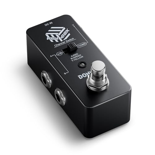 Donner ABY Box Line Selector AB Switch Mini Guitar Effect Pedal True Bypass