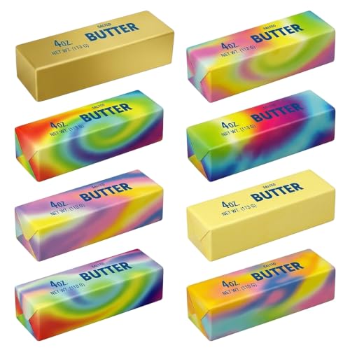 Butter Squishy Stress Toy,Soft Novelty Toy,Realistic Butter Stick Fidget, Slow Rising Soft Squeeze Toy for Adults Stress Reli