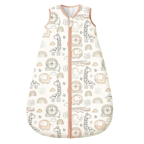Yoofoss Baby Sleep Sack 18-24 Months Organic Cotton TOG 2.5 2-Way Zipper