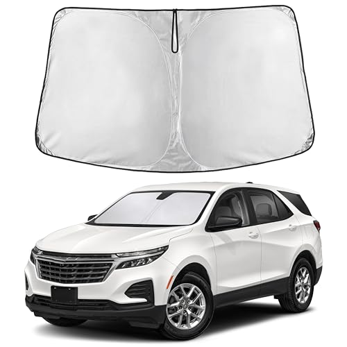 EcoNour Windshield Sunshade Compatible for Chevrolet Equinox 2018-2023 2024