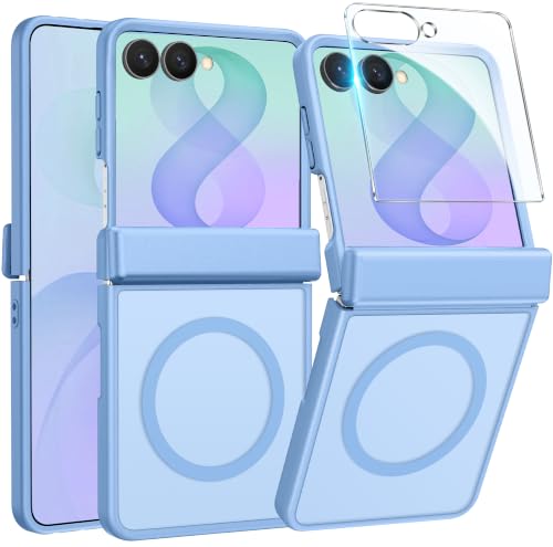 FNTCASE for Samsung Galaxy Z Flip 8 Case, Fit for Magsafe, Screen Protector