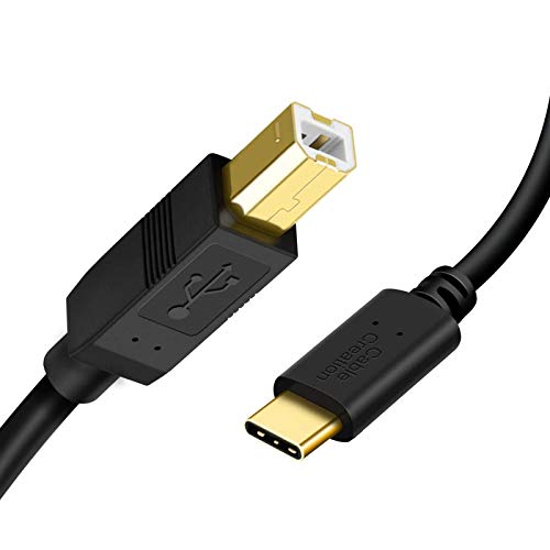 CableCreation USB B to USB C Printer Cable 15FT, Type B to Type C Cord
