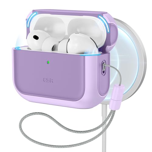 ESR for AirPods Pro 3 Case, Compatible with MagSafes, Purple