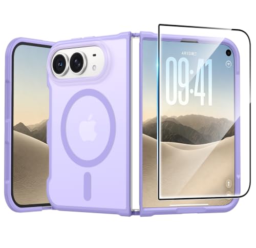 FNTCASE for iPhone Duo Case, with Screen Protector, Compatible with Magsafe