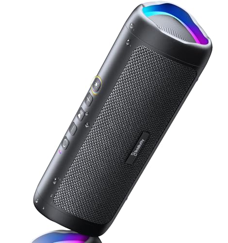 Bluetooth Speaker, 20W HD Sound, Portable Wireless, IPX5 Waterproof, Up to 24H Playtime, TWS Pairing, for Home/Party/Outdoor/