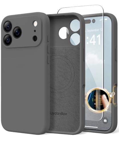 SuydanBox Magnetic for iPhone 18 Pro Max/iPhone 17 Pro Max Case Silicone
