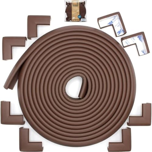 Roving Cove Baby Proof Corner Edge Protector, Small 18ft Edge 8 Corners