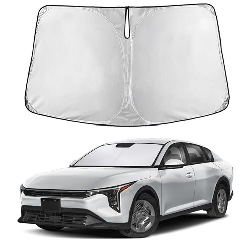 EcoNour Windshield Sunshade Compatible for Kia K4 2025 2026