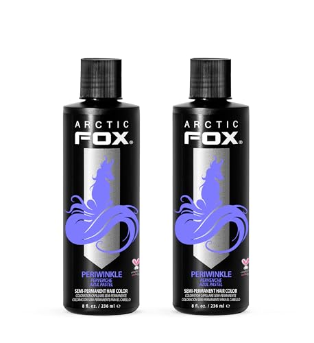 ARCTIC FOX Semi-Permanent Hair Dye - Periwinkle Vegan - 2 x 8 oz