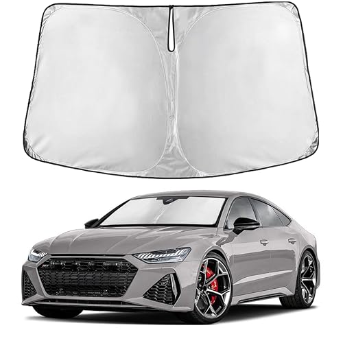EcoNour Windshield Sunshade Compatible for Audi RS 7 2014-2024 2025 2026
