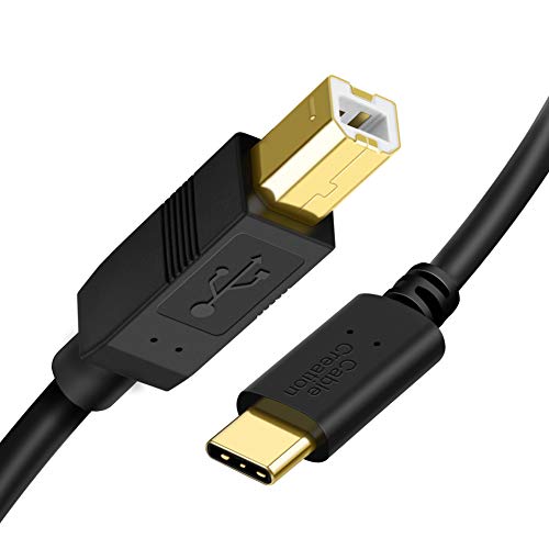 CableCreation USB C Printer Cable 3.3FT 2 Pack, USB-C to USB-B MIDI Cable
